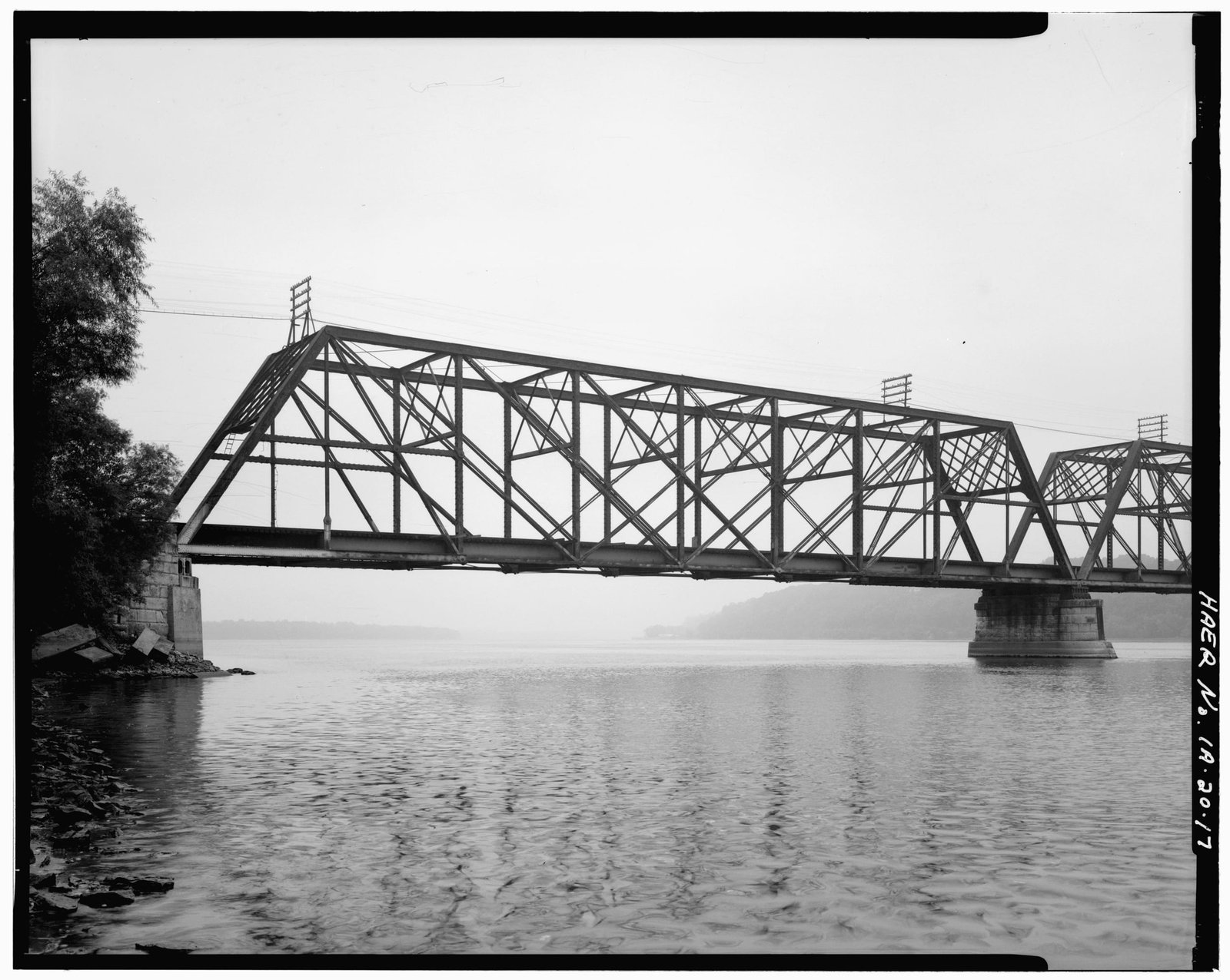 East span (span #1), previous bridge